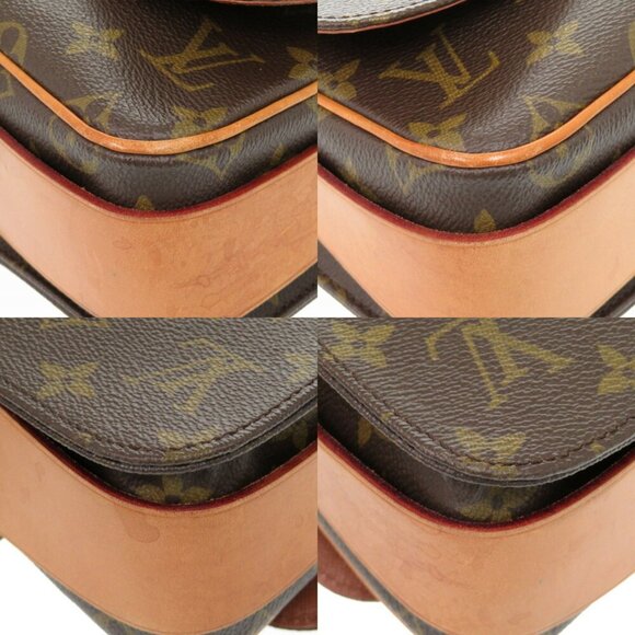 LOUIS VUITTON Authentic Brown Monogram Shoulder Bag - Picture 5 of 10